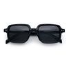 Retro Vintage Vibe Mid Temple Horn Rim Hipster Fashion Sunglasses