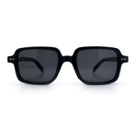 Retro Vintage Vibe Mid Temple Horn Rim Hipster Fashion Sunglasses