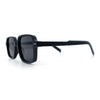 Retro Vintage Vibe Mid Temple Horn Rim Hipster Fashion Sunglasses