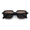 Retro Vintage Vibe Mid Temple Horn Rim Hipster Fashion Sunglasses