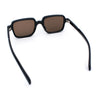 Retro Vintage Vibe Mid Temple Horn Rim Hipster Fashion Sunglasses