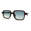 Retro Vintage Vibe Mid Temple Horn Rim Hipster Fashion Sunglasses