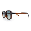 Retro Vintage Vibe Mid Temple Horn Rim Hipster Fashion Sunglasses