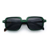 Retro Vintage Vibe Mid Temple Horn Rim Hipster Fashion Sunglasses