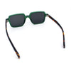 Retro Vintage Vibe Mid Temple Horn Rim Hipster Fashion Sunglasses
