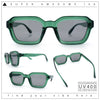 Retro Thick Plastic Minimal Rectangle Hipster Fashion Sunglasses