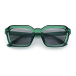 Retro Thick Plastic Minimal Rectangle Hipster Fashion Sunglasses