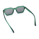 Retro Thick Plastic Minimal Rectangle Hipster Fashion Sunglasses