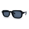 Vintage Vibe Narrow Rectangle Hipster Hustler Fashion Sunglasses