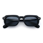 Vintage Vibe Narrow Rectangle Hipster Hustler Fashion Sunglasses
