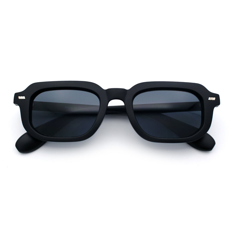 Vintage Vibe Narrow Rectangle Hipster Hustler Fashion Sunglasses