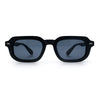 Vintage Vibe Narrow Rectangle Hipster Hustler Fashion Sunglasses