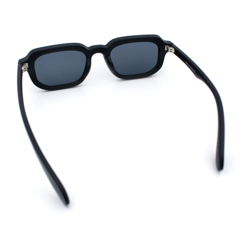 Vintage Vibe Narrow Rectangle Hipster Hustler Fashion Sunglasses