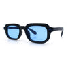Vintage Vibe Narrow Rectangle Hipster Hustler Fashion Sunglasses