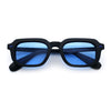 Vintage Vibe Narrow Rectangle Hipster Hustler Fashion Sunglasses
