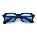 Vintage Vibe Narrow Rectangle Hipster Hustler Fashion Sunglasses