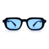 Vintage Vibe Narrow Rectangle Hipster Hustler Fashion Sunglasses