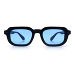 Vintage Vibe Narrow Rectangle Hipster Hustler Fashion Sunglasses