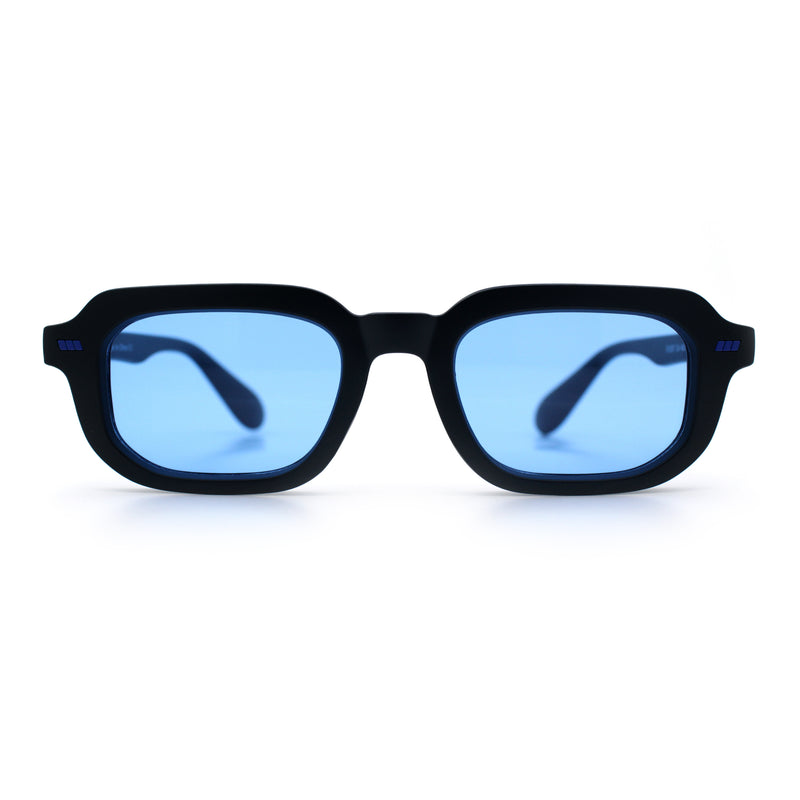 Vintage Vibe Narrow Rectangle Hipster Hustler Fashion Sunglasses