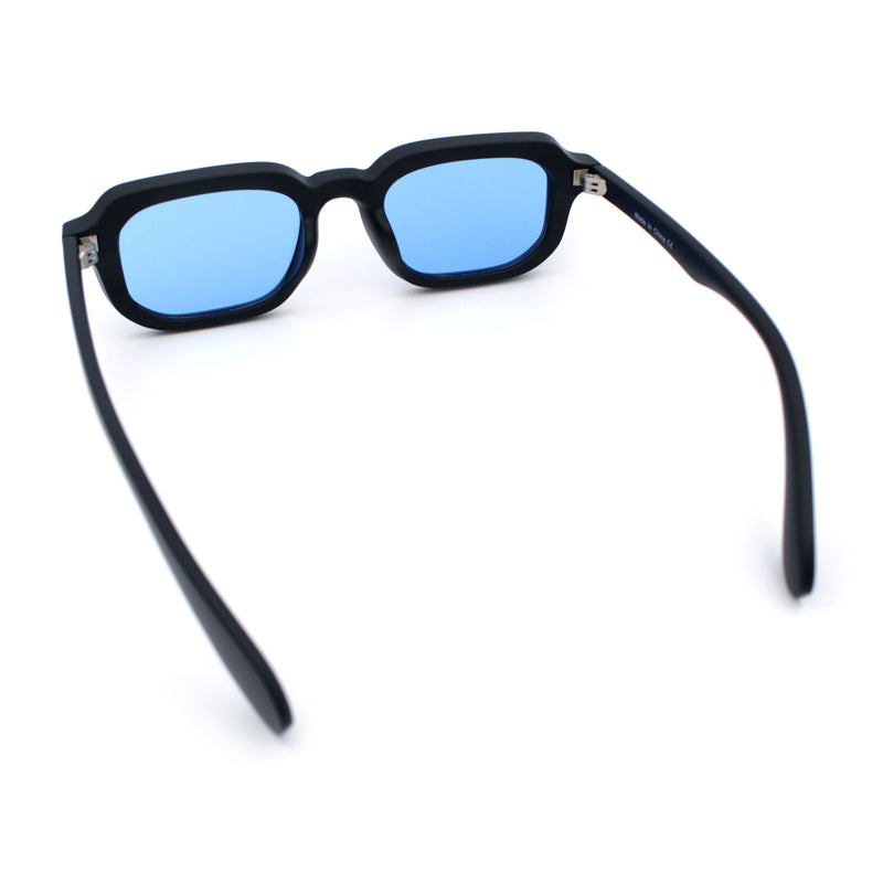 Vintage Vibe Narrow Rectangle Hipster Hustler Fashion Sunglasses