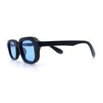 Vintage Vibe Narrow Rectangle Hipster Hustler Fashion Sunglasses