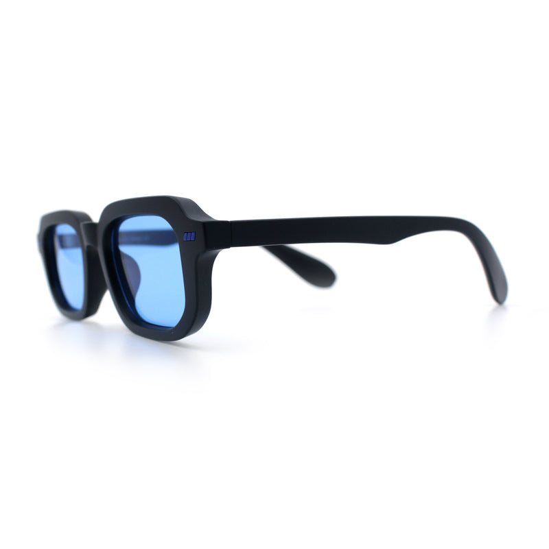 Vintage Vibe Narrow Rectangle Hipster Hustler Fashion Sunglasses