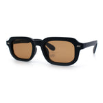 Vintage Vibe Narrow Rectangle Hipster Hustler Fashion Sunglasses
