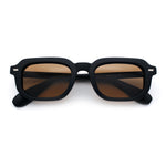 Vintage Vibe Narrow Rectangle Hipster Hustler Fashion Sunglasses