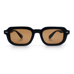Vintage Vibe Narrow Rectangle Hipster Hustler Fashion Sunglasses