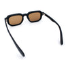 Vintage Vibe Narrow Rectangle Hipster Hustler Fashion Sunglasses