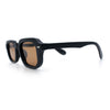 Vintage Vibe Narrow Rectangle Hipster Hustler Fashion Sunglasses