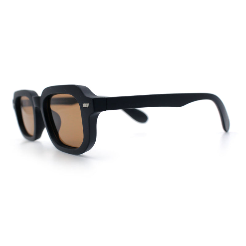 Vintage Vibe Narrow Rectangle Hipster Hustler Fashion Sunglasses