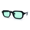 Vintage Vibe Narrow Rectangle Hipster Hustler Fashion Sunglasses