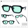 Vintage Vibe Narrow Rectangle Hipster Hustler Fashion Sunglasses