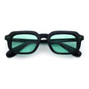 Vintage Vibe Narrow Rectangle Hipster Hustler Fashion Sunglasses