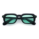 Vintage Vibe Narrow Rectangle Hipster Hustler Fashion Sunglasses