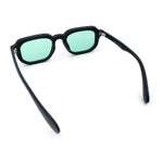 Vintage Vibe Narrow Rectangle Hipster Hustler Fashion Sunglasses