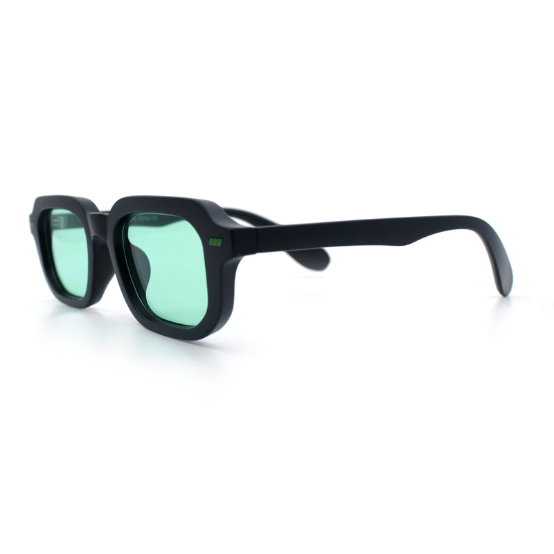 Vintage Vibe Narrow Rectangle Hipster Hustler Fashion Sunglasses
