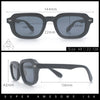 Vintage Vibe Narrow Rectangle Hipster Hustler Fashion Sunglasses