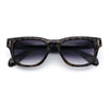 Gentlemans Cross Bone Dagger Emblem Horn Rim Plastic Retro Sunglasses