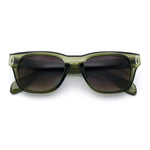 Gentlemans Cross Bone Dagger Emblem Horn Rim Plastic Retro Sunglasses