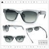 Gentlemans Cross Bone Dagger Emblem Horn Rim Plastic Retro Sunglasses
