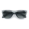 Gentlemans Cross Bone Dagger Emblem Horn Rim Plastic Retro Sunglasses
