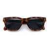 Gentlemans Cross Bone Dagger Emblem Horn Rim Plastic Retro Sunglasses