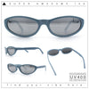 Womens Oval Subtle Cat Eye Thin Plastic Retro Vintage Vibe Sunglasses
