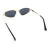Womens Y2K Styling Metal Rim Cat Eye Retro Sunglasses