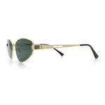 Womens Y2K Styling Metal Rim Cat Eye Retro Sunglasses