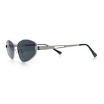 Womens Y2K Styling Metal Rim Cat Eye Retro Sunglasses