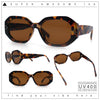 Womens Luxe Mod Fashion Octagon Beveled Thick Plastic Sunglasses