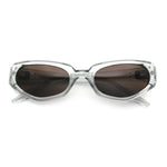 Womens Luxe Mod Fashion Cat Eye Beveled Thick Plastic Sunglasses